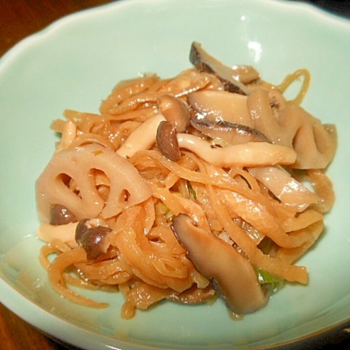 箸休め～切干大根と野菜の白だし煮